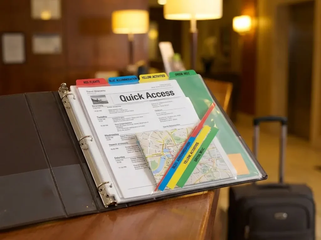 PCS binder organization ideas