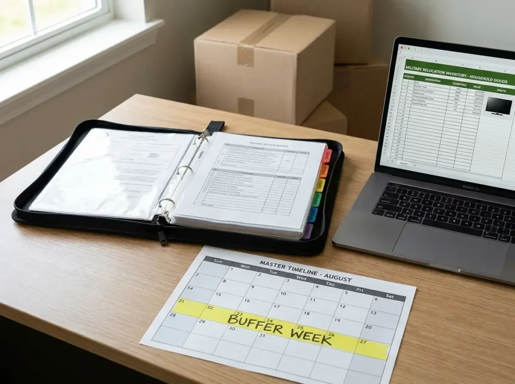 PCS Move Organization Tips