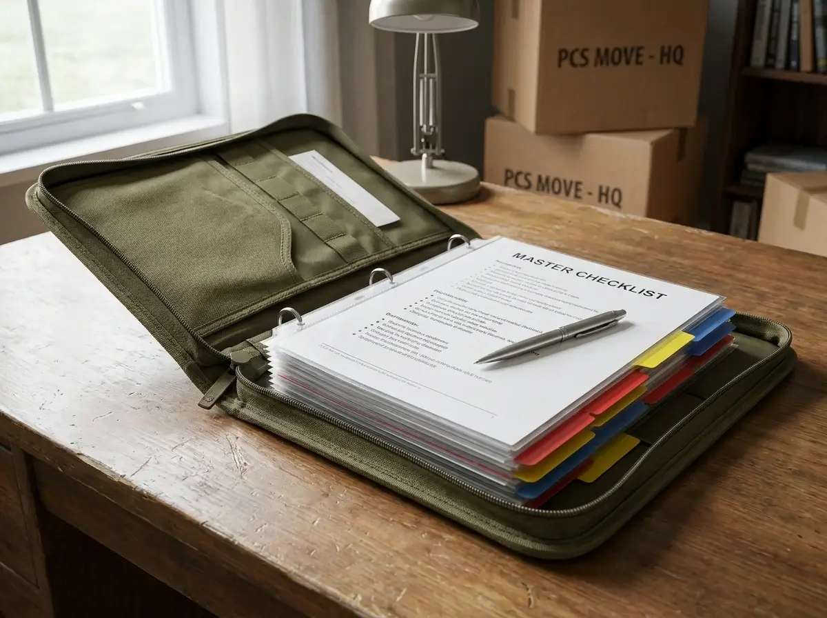 what to put in a PCS binder